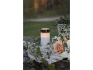 Bougie de tombe LED Serene - Outdoor, Opaque, 12cm Höhe, Timerfunktion