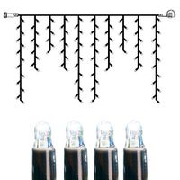 System LED Extra, Icicle, 200x100cm - Schwarz, Kaltweiss