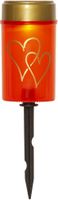 Solar Kerze Hearty - IP44, Warmweiss, 1 LED