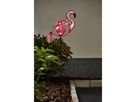 Décoration Solaire Flamingo - Pink, Lichtfarbe Red