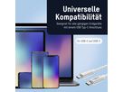 USB Typ-C zu Typ-C Daten und Ladekabel 120 cm - USB Typ-C zu Typ-C Daten und Ladekabel 120 cm