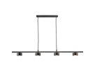Clyde, 4-rail, Schwarz - LED Modul, 20W, IP20