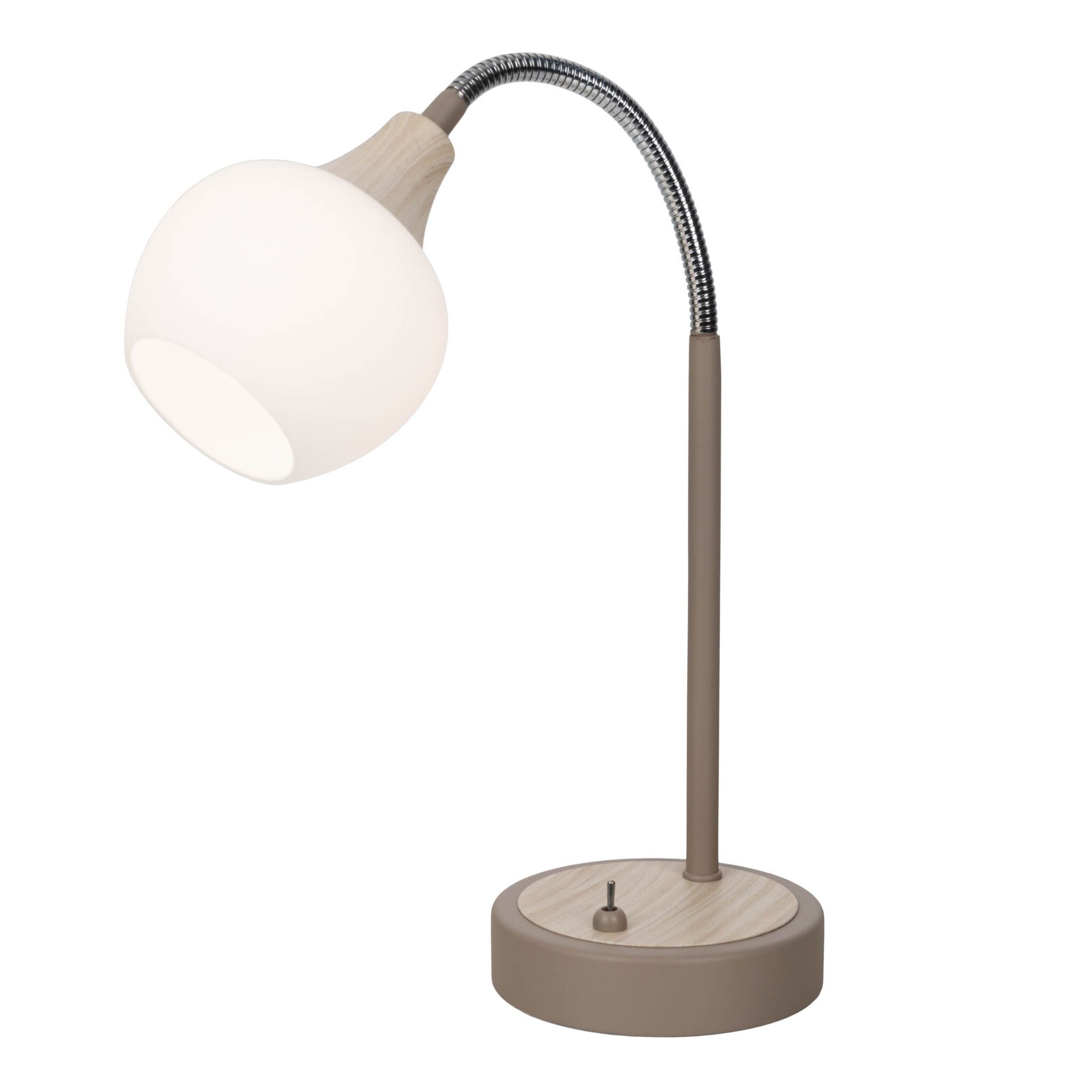 Tischleuchte  MONACO  H: 42cm beige - IP20, E14, Beige