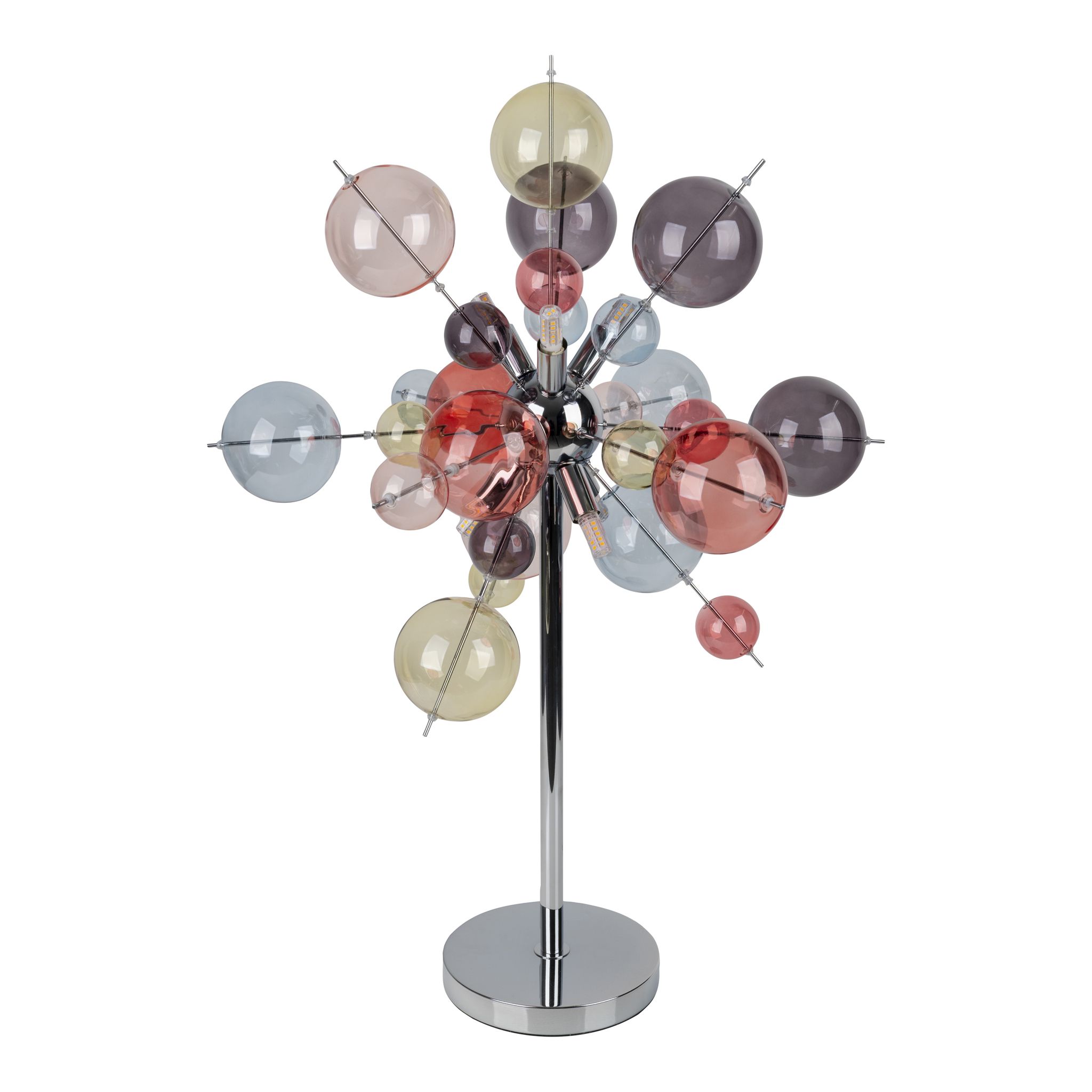 Tischleuchte EXPLOSION pastellfarben H: 73 cm - G9, IP20, 230V