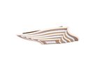 LED-CCT Deckenleuchte  FEVORIA : 50cm braun - IP20, LED-Modul, Braun