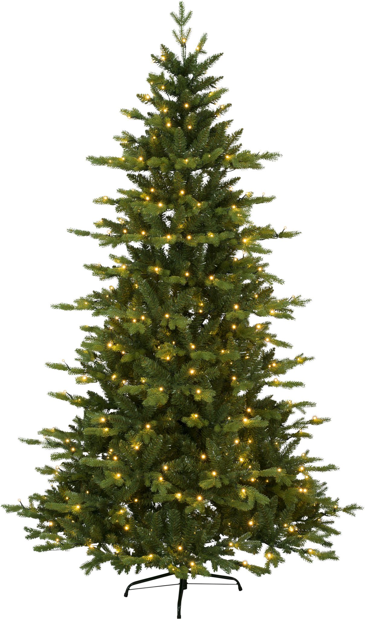 Weihnachtsbaum mit LED Larvik 360 - Outdoor, Grün, 360 LED