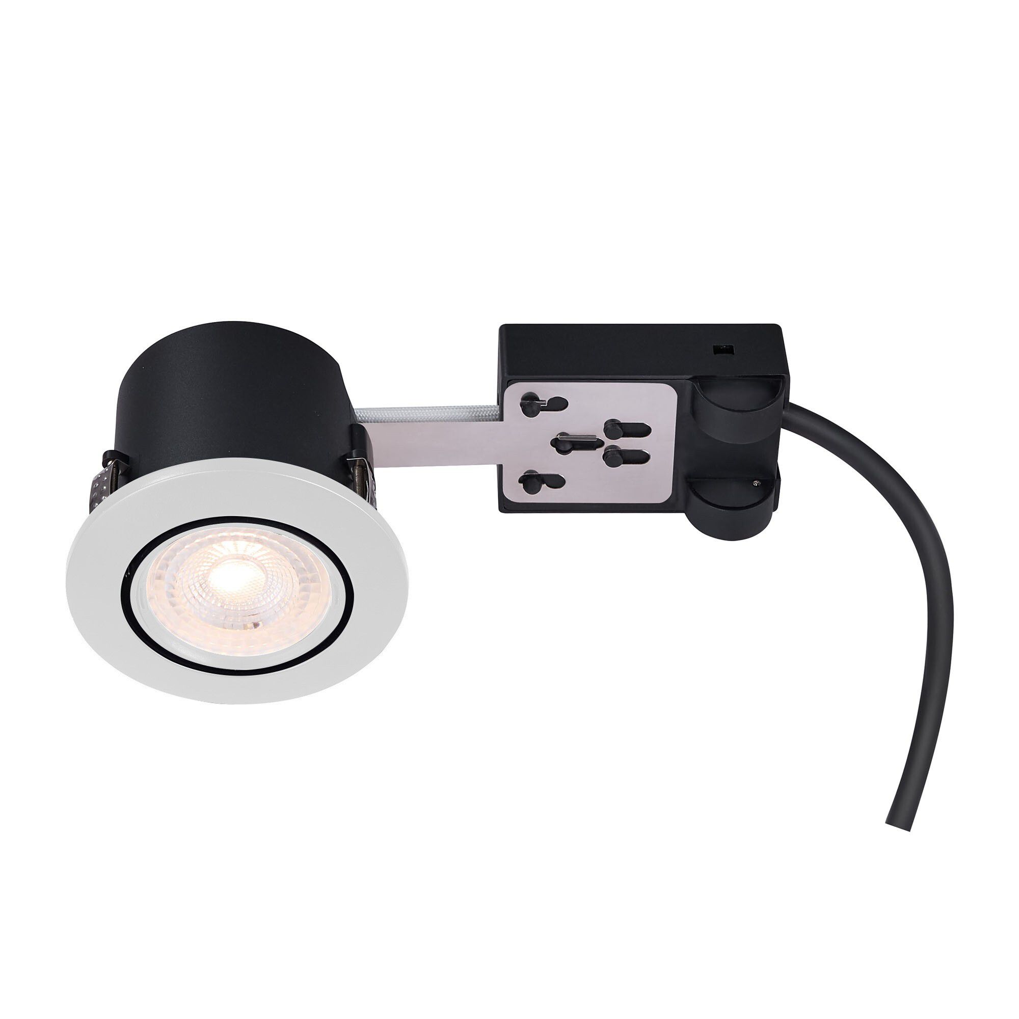 Einbauspot Mixit Pro Weiss - GU10, max. 8W LED, IP23