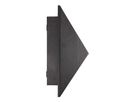 Wandleuchte PONTIO 15 - 1xGU10 (exkl.), max.25W, IP54, schwarz, dimmbar (optional Leuchtmittel), L=150mm,B=150mm, H=190mm