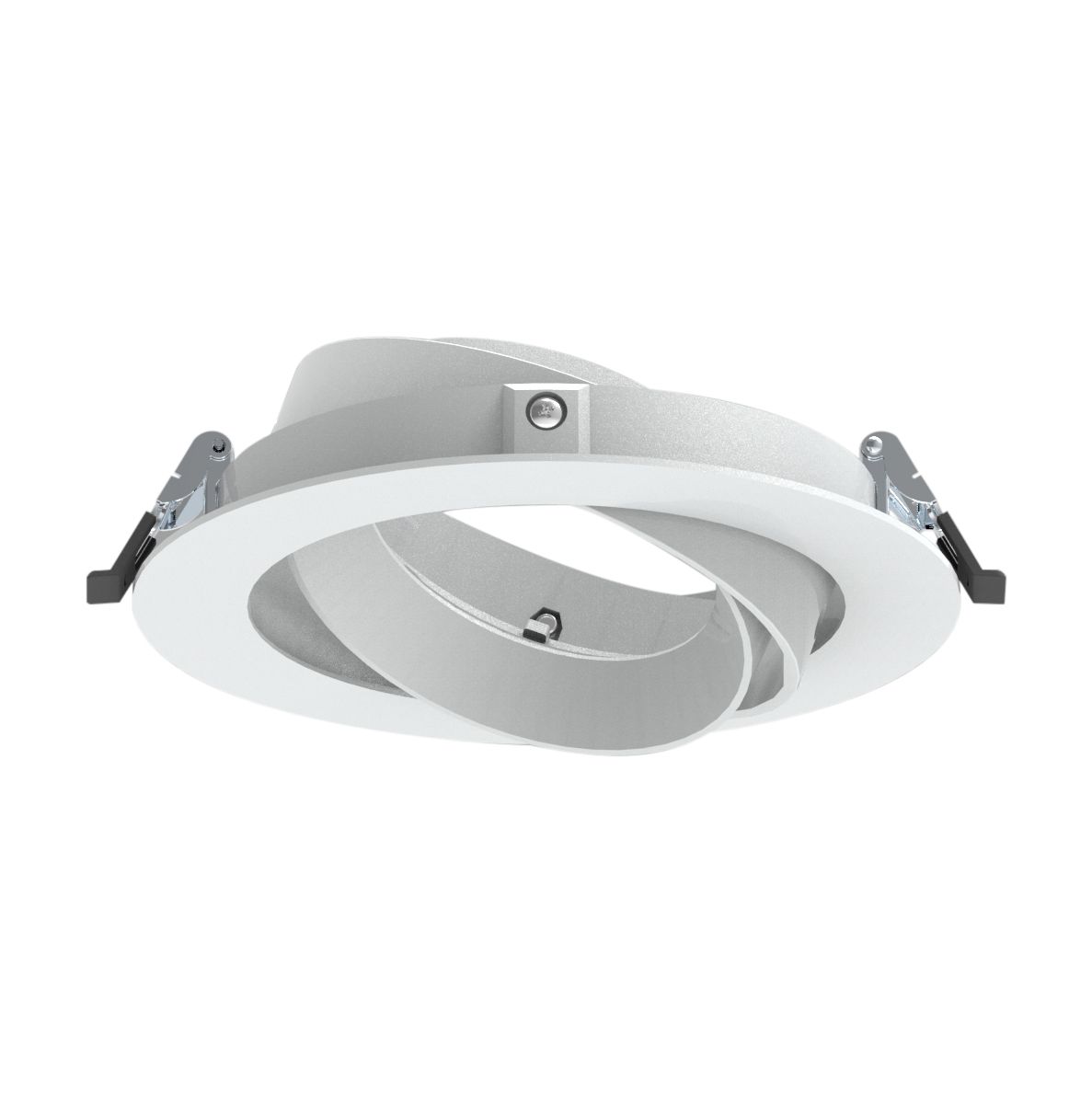 Einbauring CAMELION DL 175 - BL=165-175mm, H=44mm, D=197mm, weiss, 30° schwenkbar