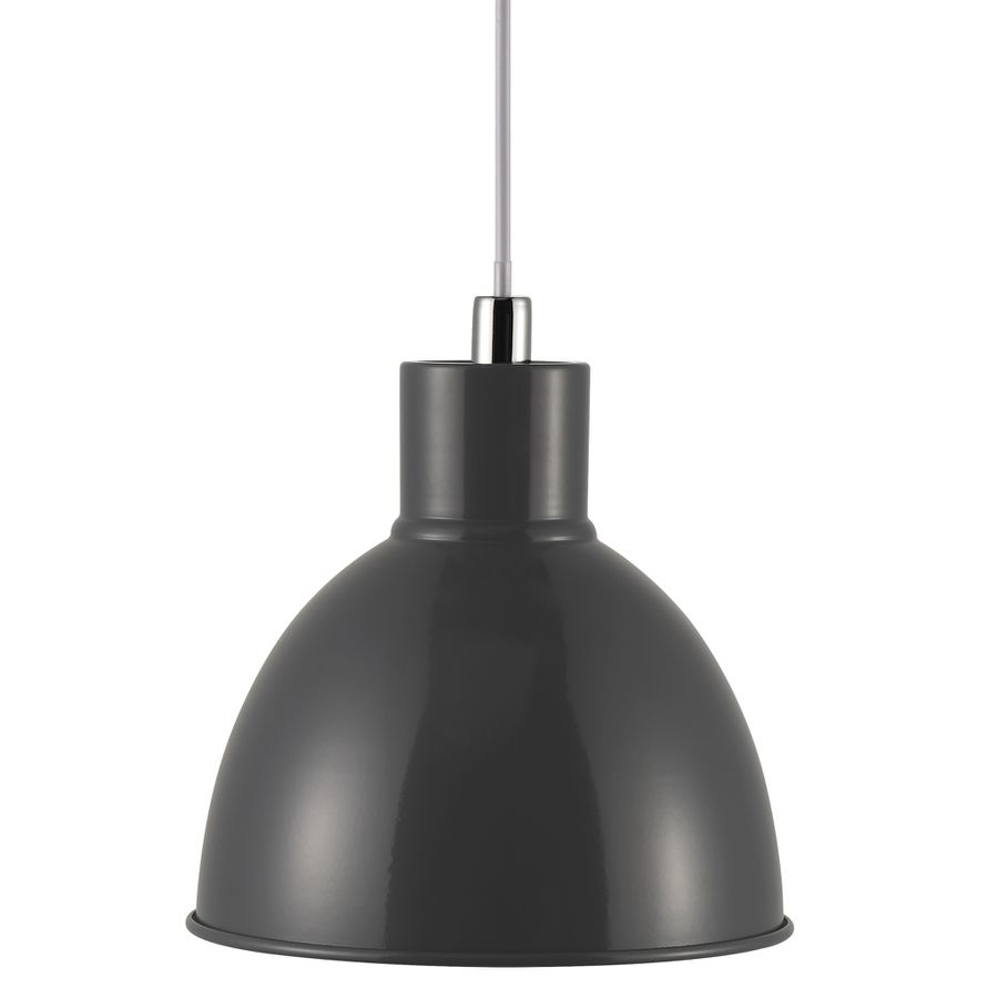 POP - E27, max. 40W, IP20, anthrazit, dimmen optional, exkl. Leuchtmittel, D=215mm, H=230mm, PL=2230mm