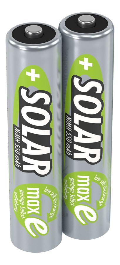 NiMH batteria ricaricabile Micro AAA 550mAh, 2er blister - 2er Blister