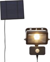 Solar Scheinwerfer Powerspot - Schwarz, Lichtfarbe Warmweiss