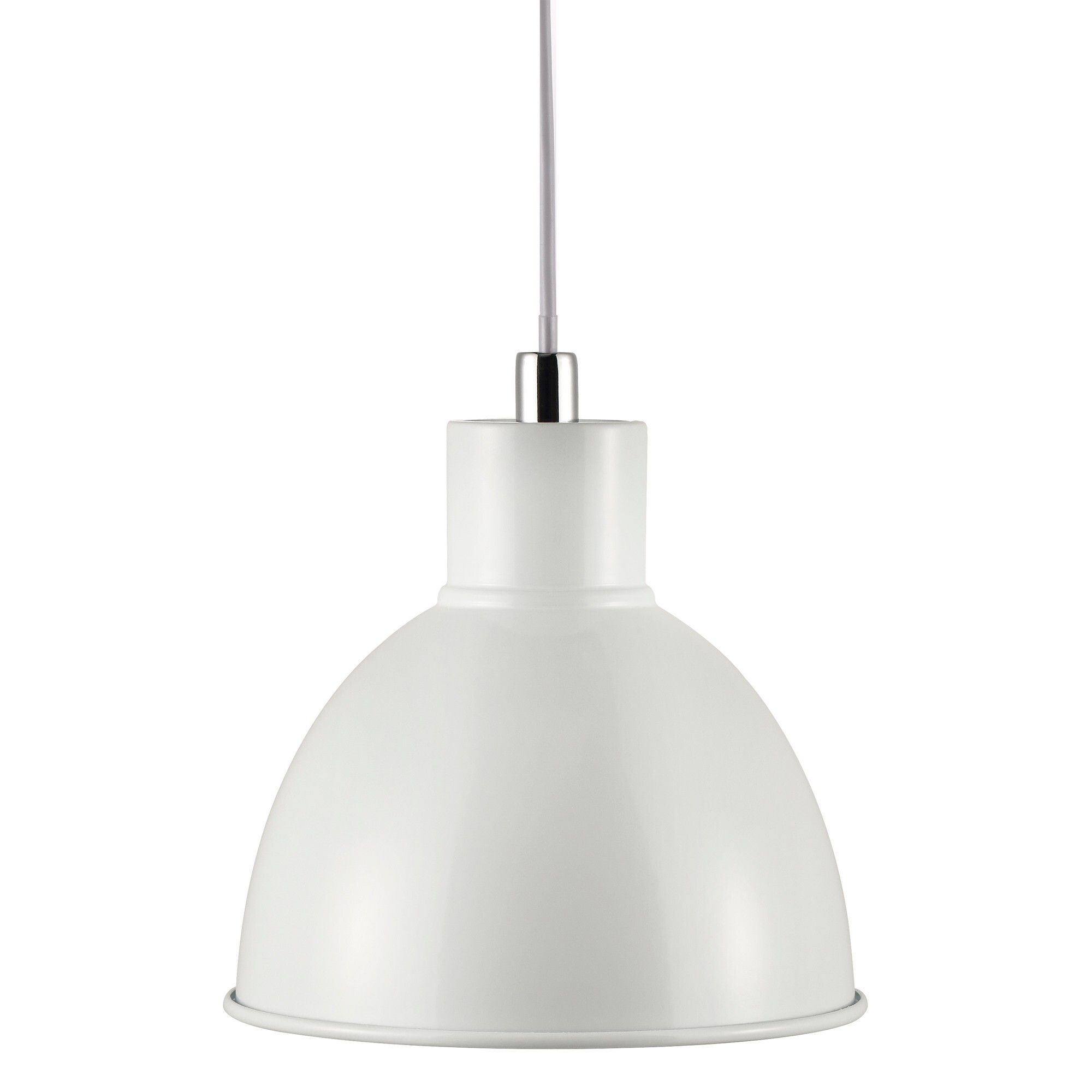 POP - E27, max. 40W, IP20, weiss, dimmen optional, exkl. Leuchtmittel, D=215mm, H=230mm, PL=2230mm