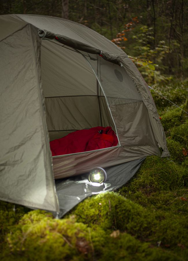 Akku Lichterkette Rondo - IP44, Warmweiss,Grün