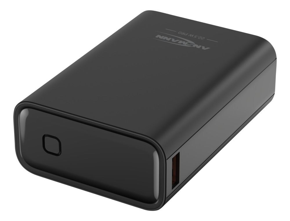 Powerbank 20000 mAh PB222PD schwarz - Lithium-Polymer, 20000mAh, USB Typ-C