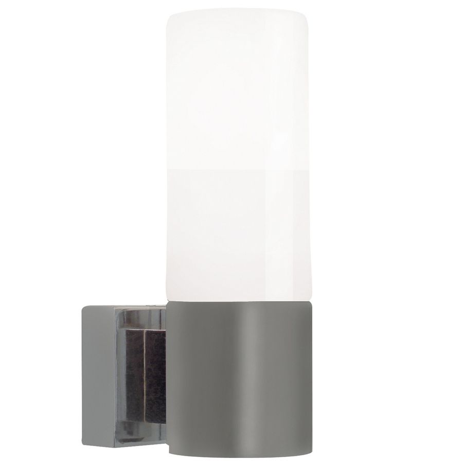 Tangens, Wandleuchte, Gebürsteter Stahlahl - E14, max.40W, IP44
