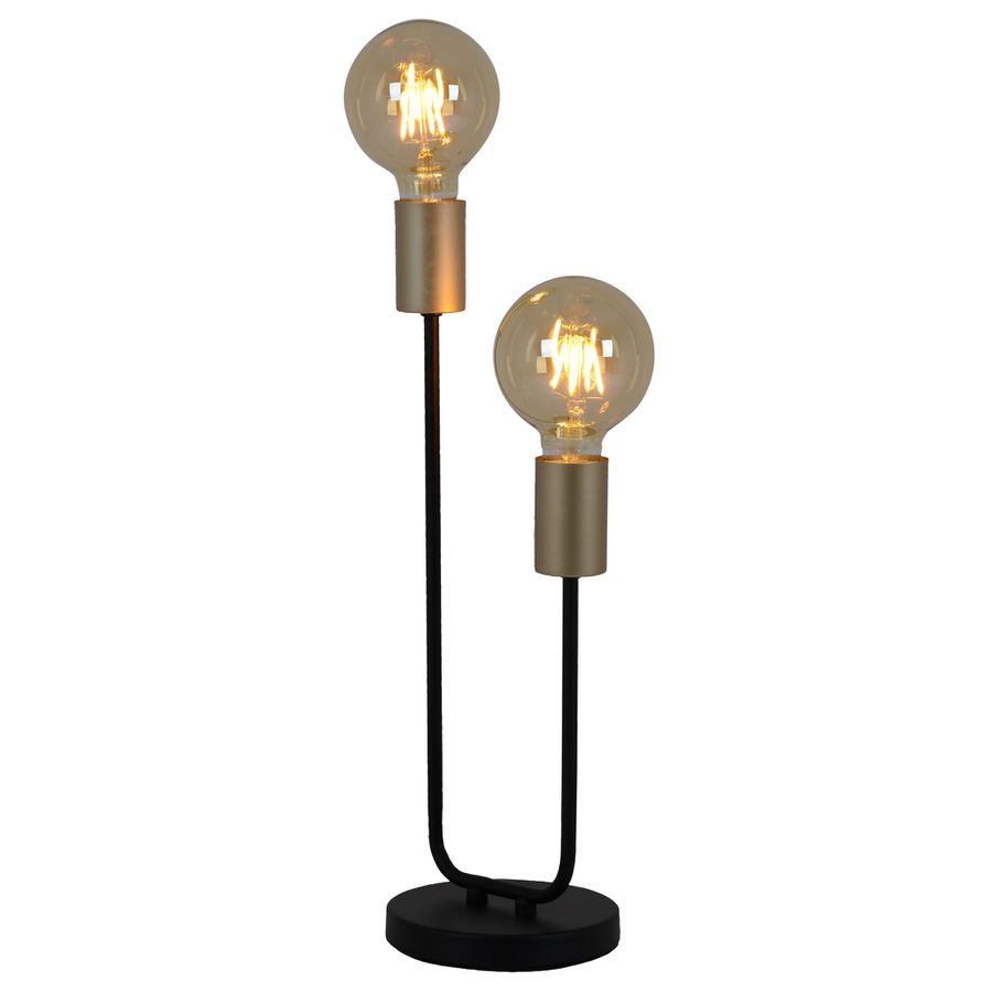 Tischleuchte Modo 2flg. h: 45,3cm - E27, 80W, IP20
