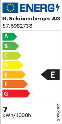 Modulo LED 6,9W con driver CRI 80 2700K - 6.9W, 820lm, 2700K, IP20, CRI80, 38°, silber, dimmbar