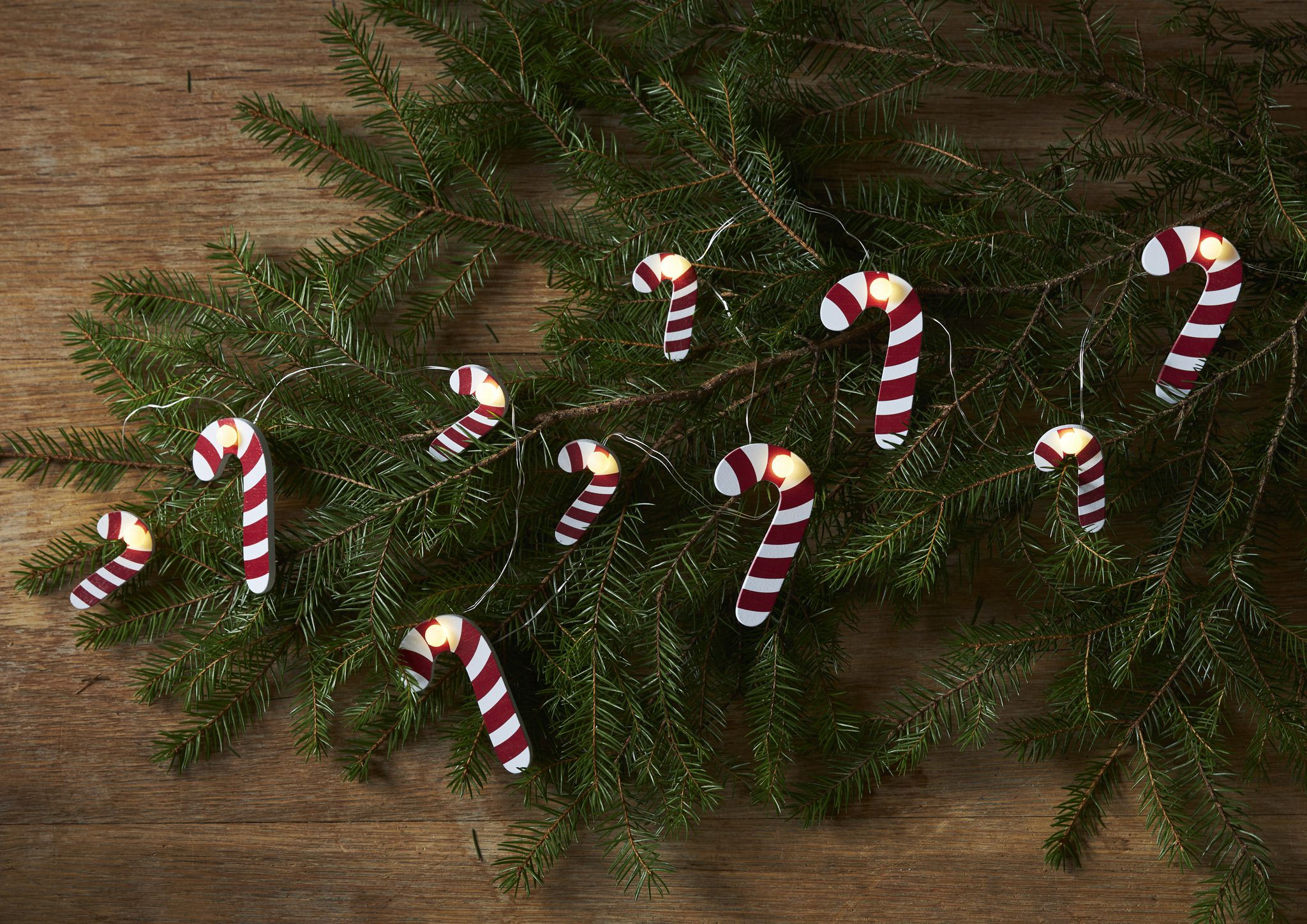 Lichterkette CandyCane - IP20, Warmweiss, 10 LED'S