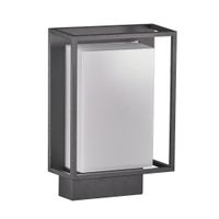LED Wandleuchte Nestor - 8W, 550lm, 2700K, IP44, CRI 80, 120°, nicht dimmbar, L=221mm, B=147mm, H=87mm