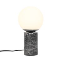 Lilly, Tischleuchte , Marble Grau - E14, IP20, max.25W