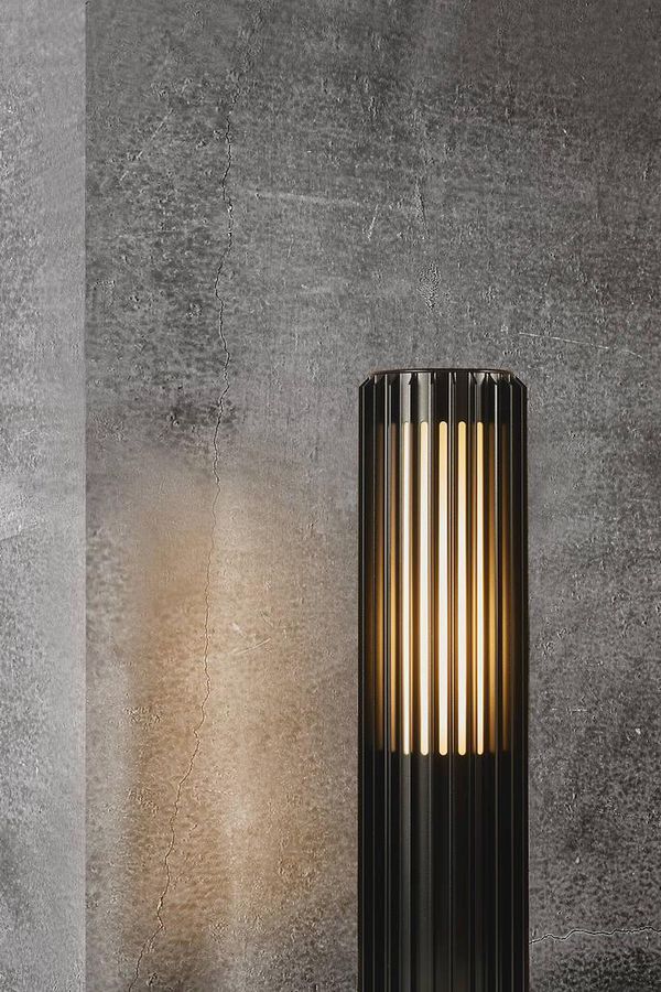 Aludra 45, Gartenleuchte, Schwarz - IP54, E27