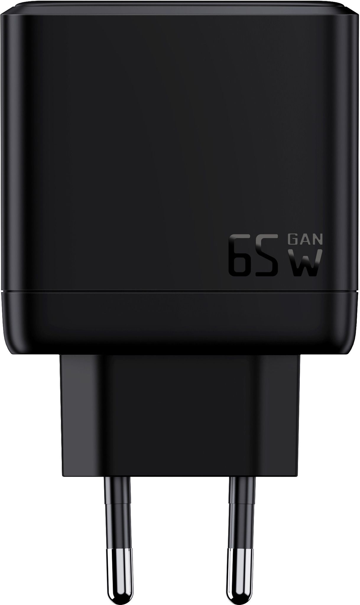 Fast Charger 65W GaN 3-Port - Out: USB-C1/C2: 65W PD, shared Max: 65W, USB-A: 60W, inkl. 1.0m 140W USB-C to C Kabel, schwarz
