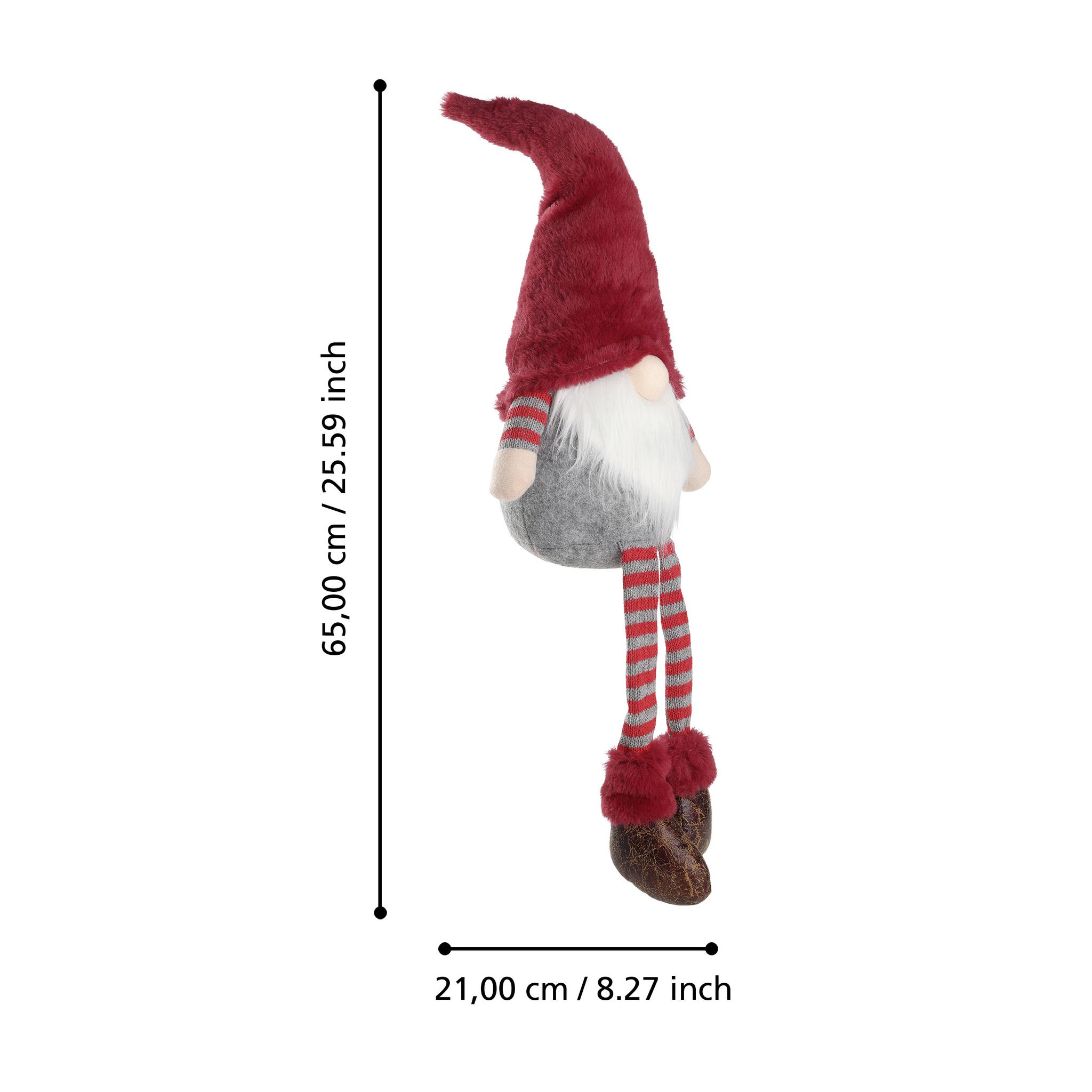 WICHTEL 210X140X650 ROT/GRAU IKARA - WICHTEL 210X140X650 ROT/GRAU IKARA