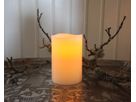 LED Pillar Kerze Big - Indoor, Elfenbein, 15cm Höhe, Timerfunktion