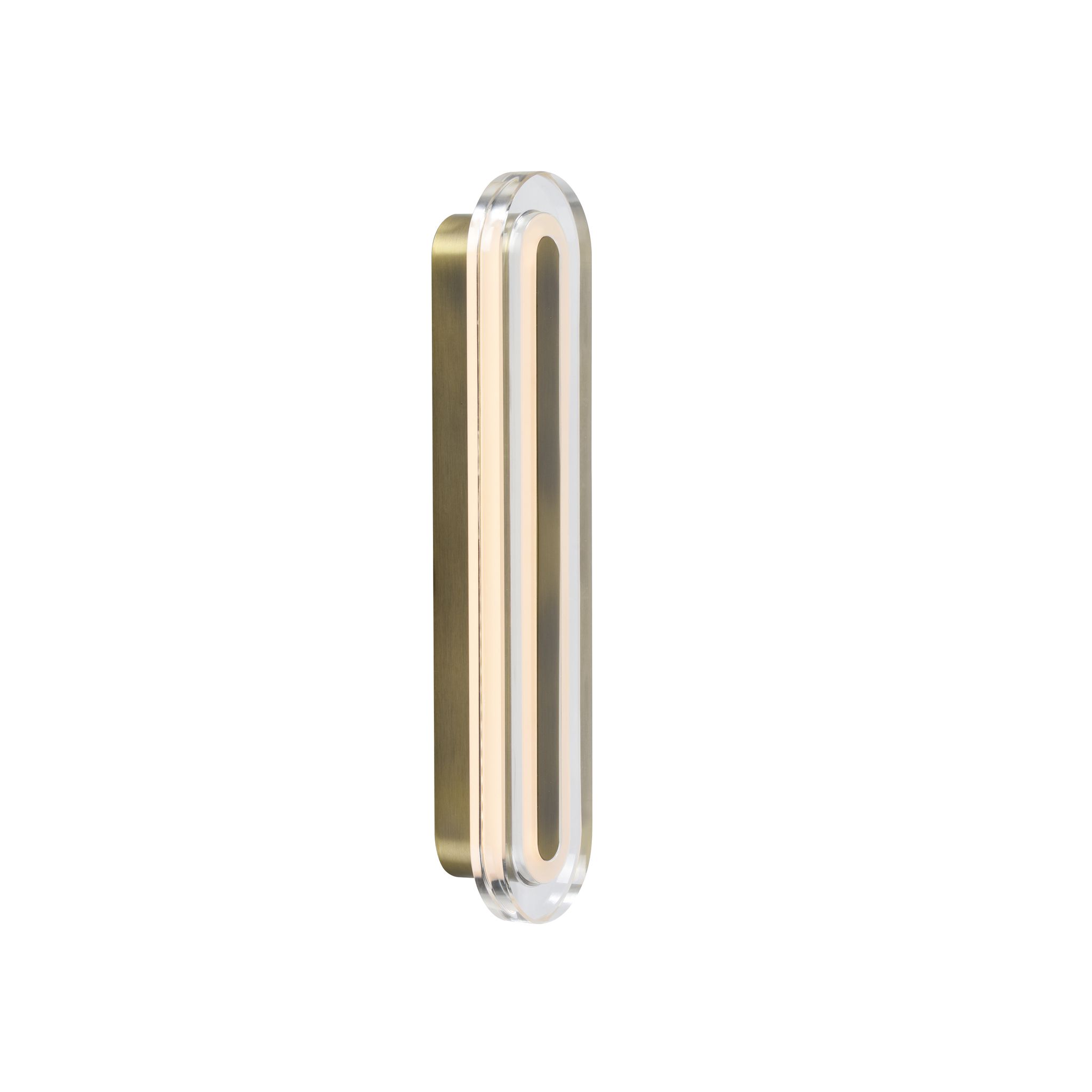 Wandleuchte Cavara  Messing - 11W, LED-Modul, IP44