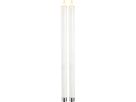 LED Dinner Kerze 2er Pack M-Twinkle - Indoor, Weiss, 40cm Höhe, Timerfunktion