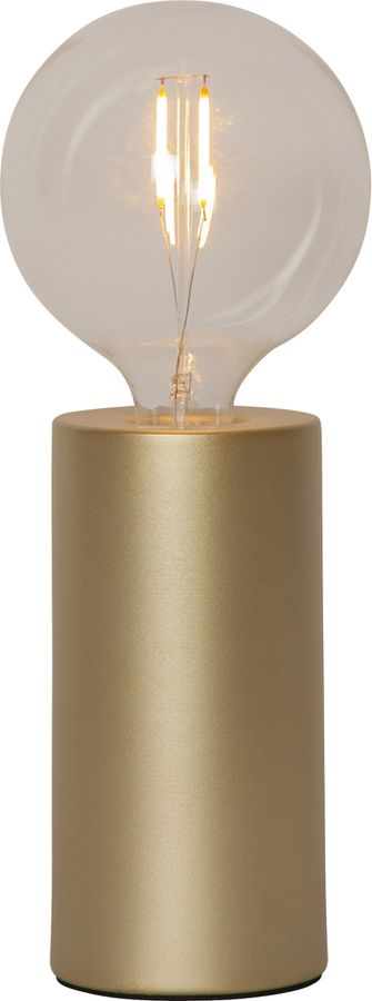 Tischleuchte E27 TINY - E14, Gold, 230V