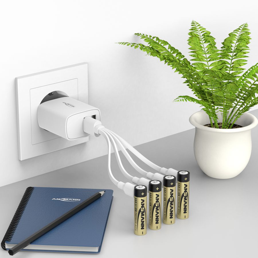 Li-Ion Akkus Micro AAA Typ 500 (min. 400 mAh) 8er Karton - 8er Box