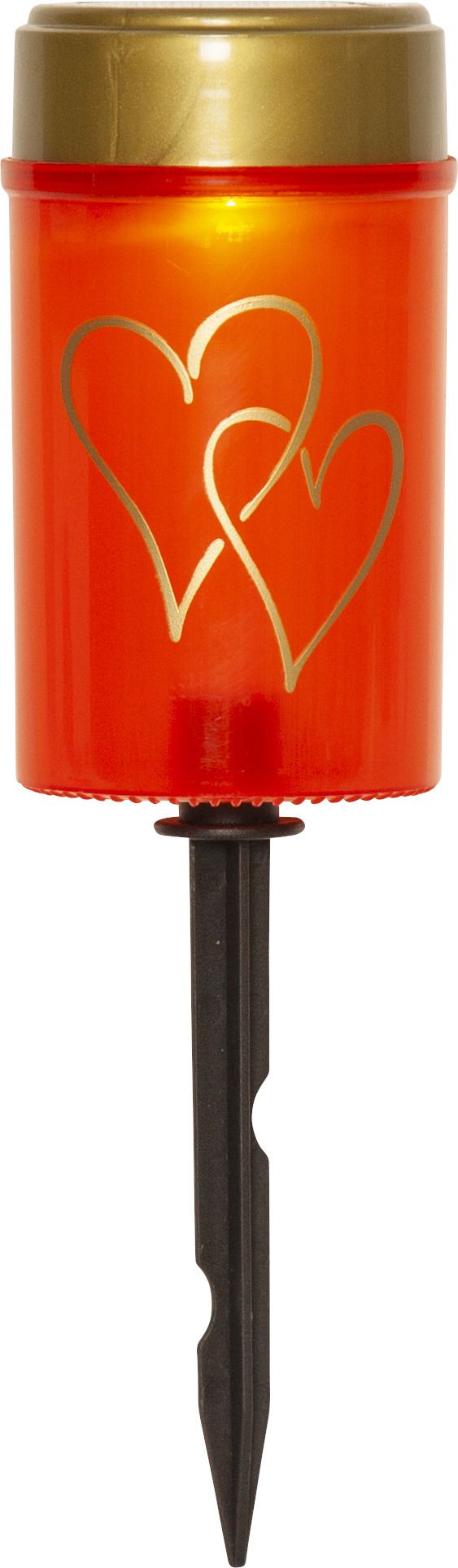 Solar Kerze Hearty - IP44, Warmweiss, 1 LED