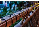 Solar/ USB-C Lichterkette 120LED, Warmweiss - 120 LED's, 1250cm, Warmweiss
