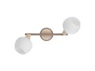 2er Deckenleuchte  MONACO  L: 28cm beige - IP20, E14, Beige