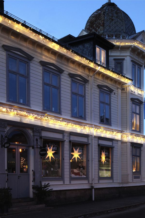 System LED Extra, Icicle, 300x40cm - Schwarz, Warmweiss