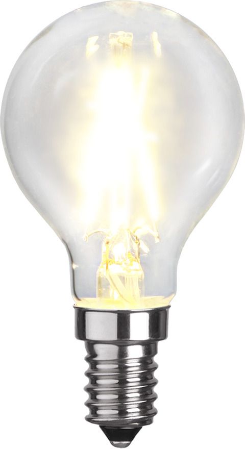 LED Leuchtmittel E14 P45 Clear - E14, 150Lm, 2700K, 2W, 220-240VAC