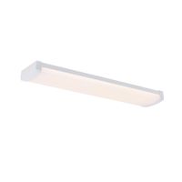 LED Deckenleuchte Wilmington 60 - 15W, 1700lm, 3000K, IP20, weiss, nicht dimmbar, L=605mm, B=128mm, H=46mm