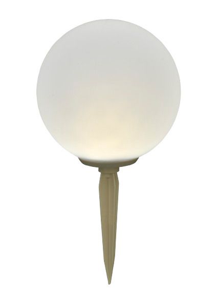 24V Kugel ø40cm - 24V DC, 6.5W, 610lm, 3000K, 67IP, weiss-opal
