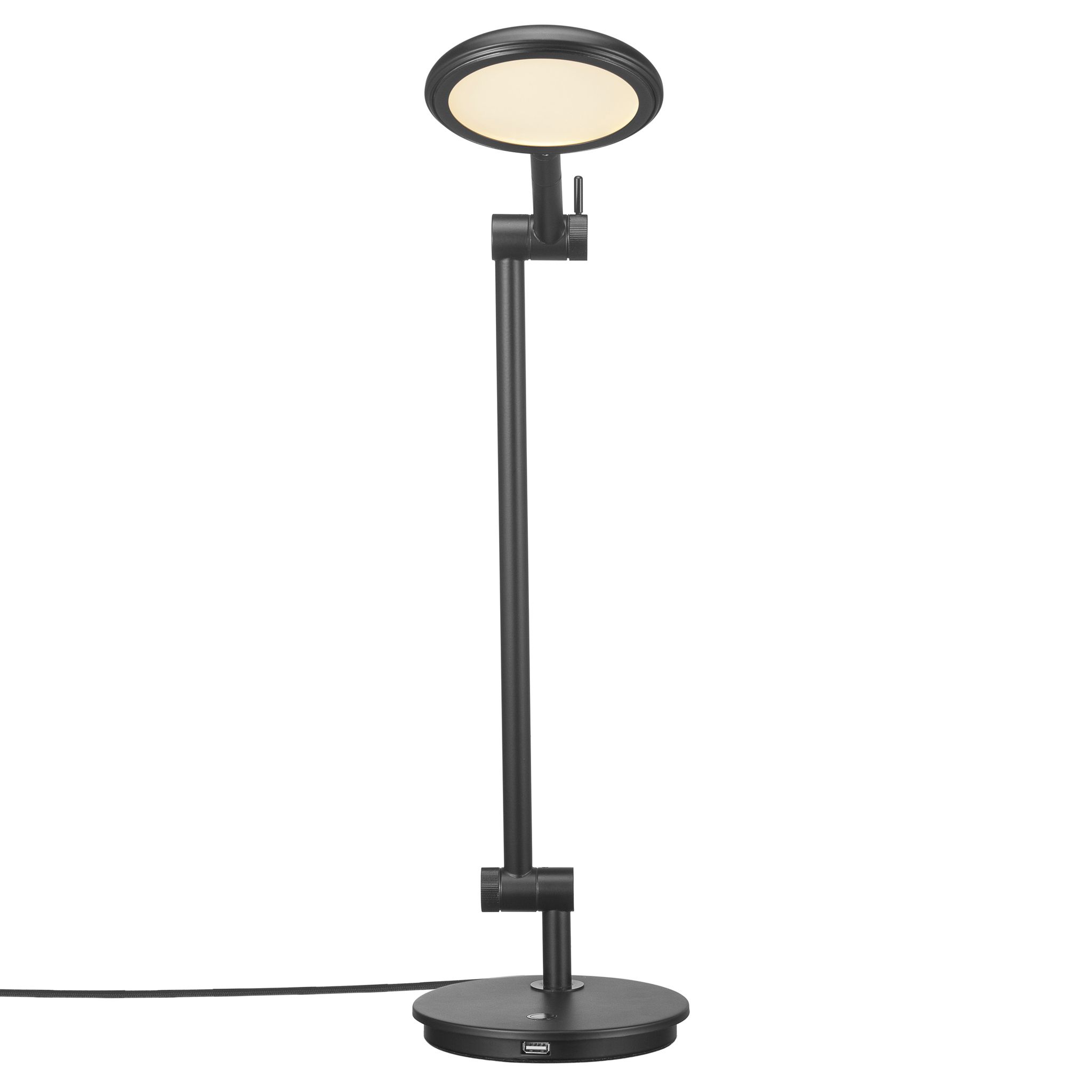Bend, Tischleuchte, Schwarz - IP20, LED Modul