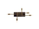LED Deckenleuchte ANCONA mit Hintergrundlicht L: 45,1 cm - G9, IP20, 205W, 230V