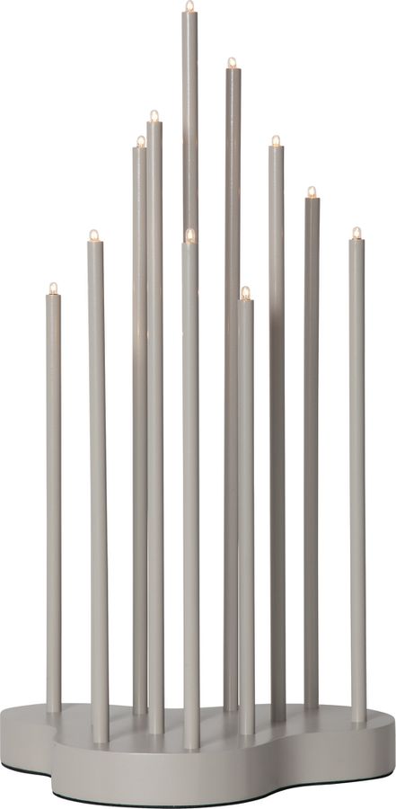 Kerzenleuchter Buzz - IP20, Beige, Kaltweiss