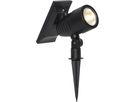 Solar Scheinwerfer Powerspot - Schwarz, Lichtfarbe Warmweiss
