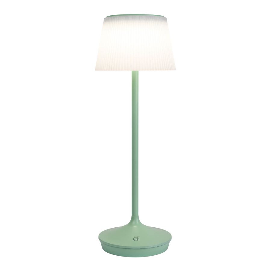 Solar- Akkutischleuchte EMMI mint inkl. CCT  Touch H: 38 cm - LED-Modul, 3W, IP44