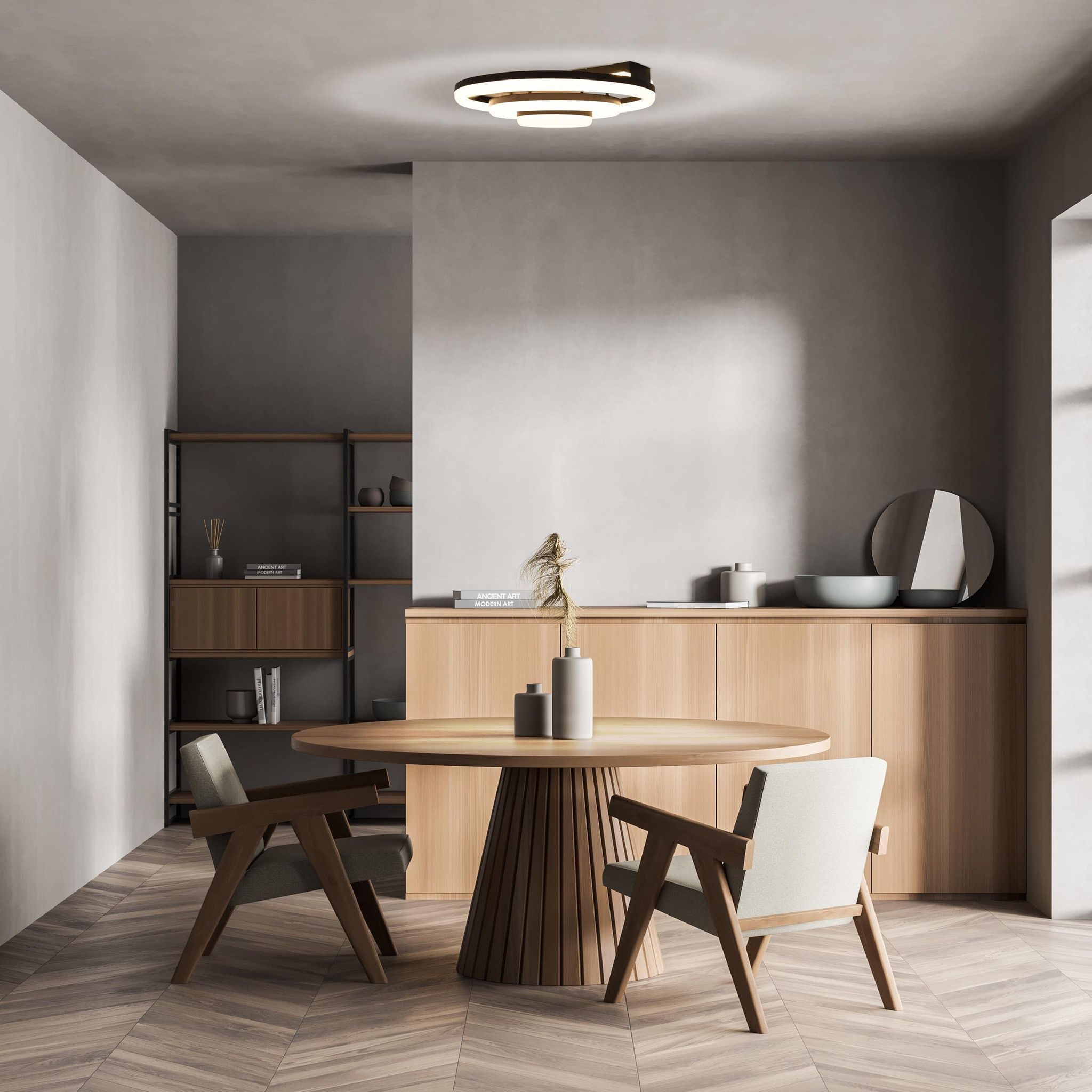 LED-CCT-Deckenleuchte CIRCULO - LED-Modul, 55W, IP20