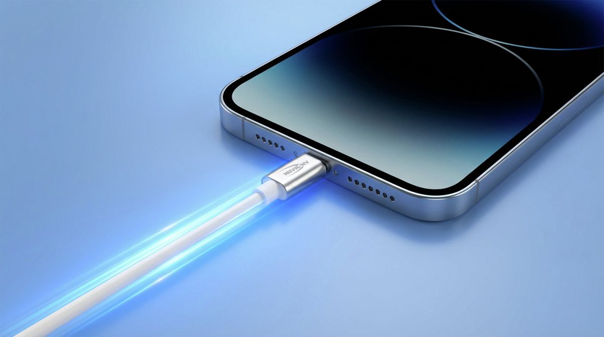 USB Typ-C zu Typ-C Daten und Ladekabel 120 cm - USB Typ-C zu Typ-C Daten und Ladekabel 120 cm