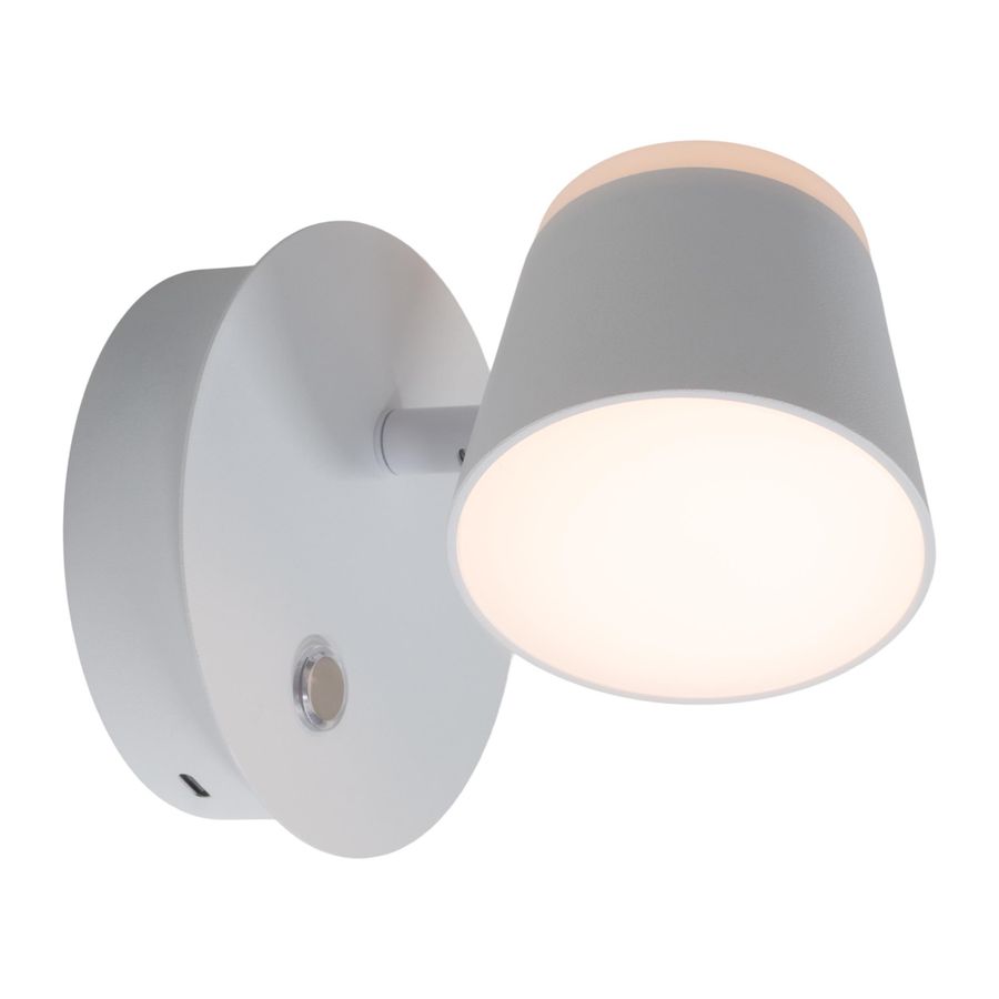 Akku-Wand-Leuchte Tondo magnetisch - IP20