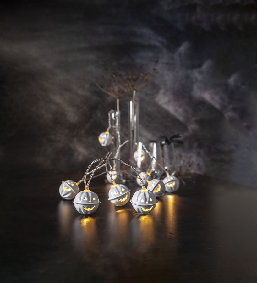 Lichterkette Halloween - IP20, Warmweiss, 10 LED'S