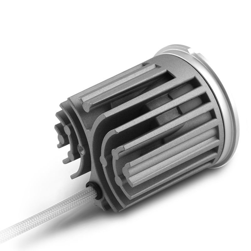 Modulo LED 6,9W con driver CRI 90 3000K - 6.9W, 730lm, 3000K, IP20, CRI90, 38°, silber, dimmbar, D=50mm, H=62mm
